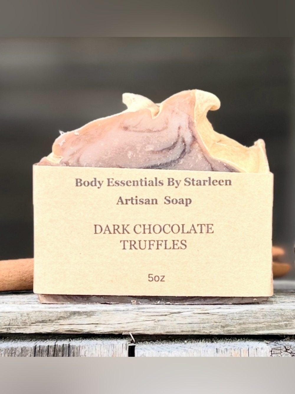 Artisan Soap, Handcrafted ~ Dark Chocolate Truffles